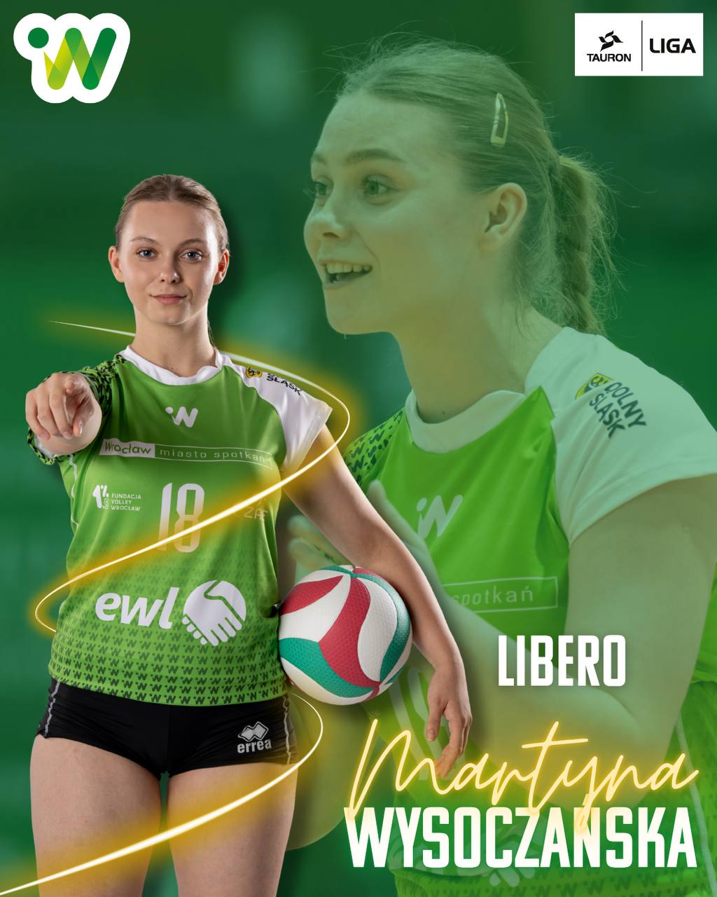 #VolleyWrocław Martyna Wysoczańska