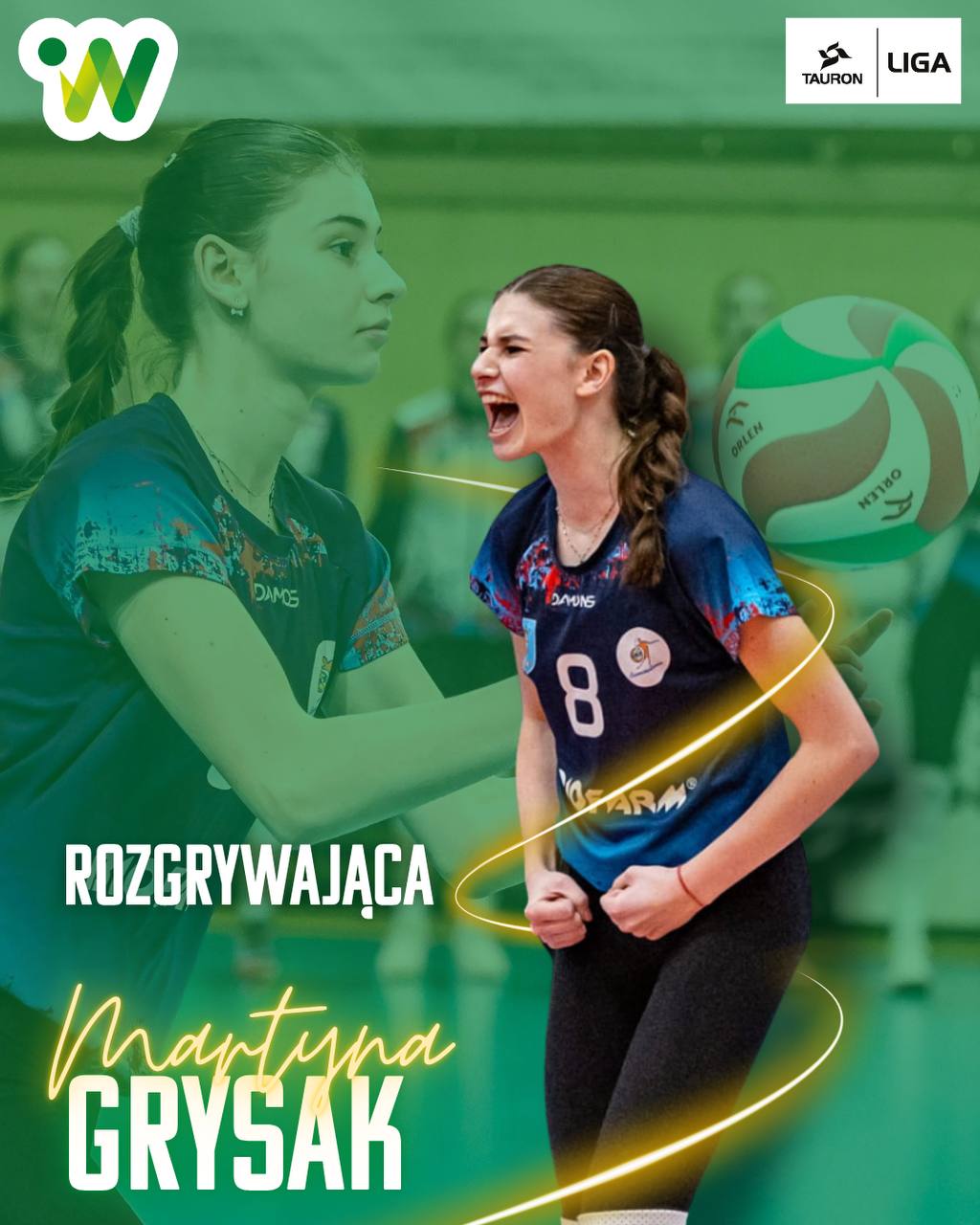 #VolleyWrocław Martyna Grysak