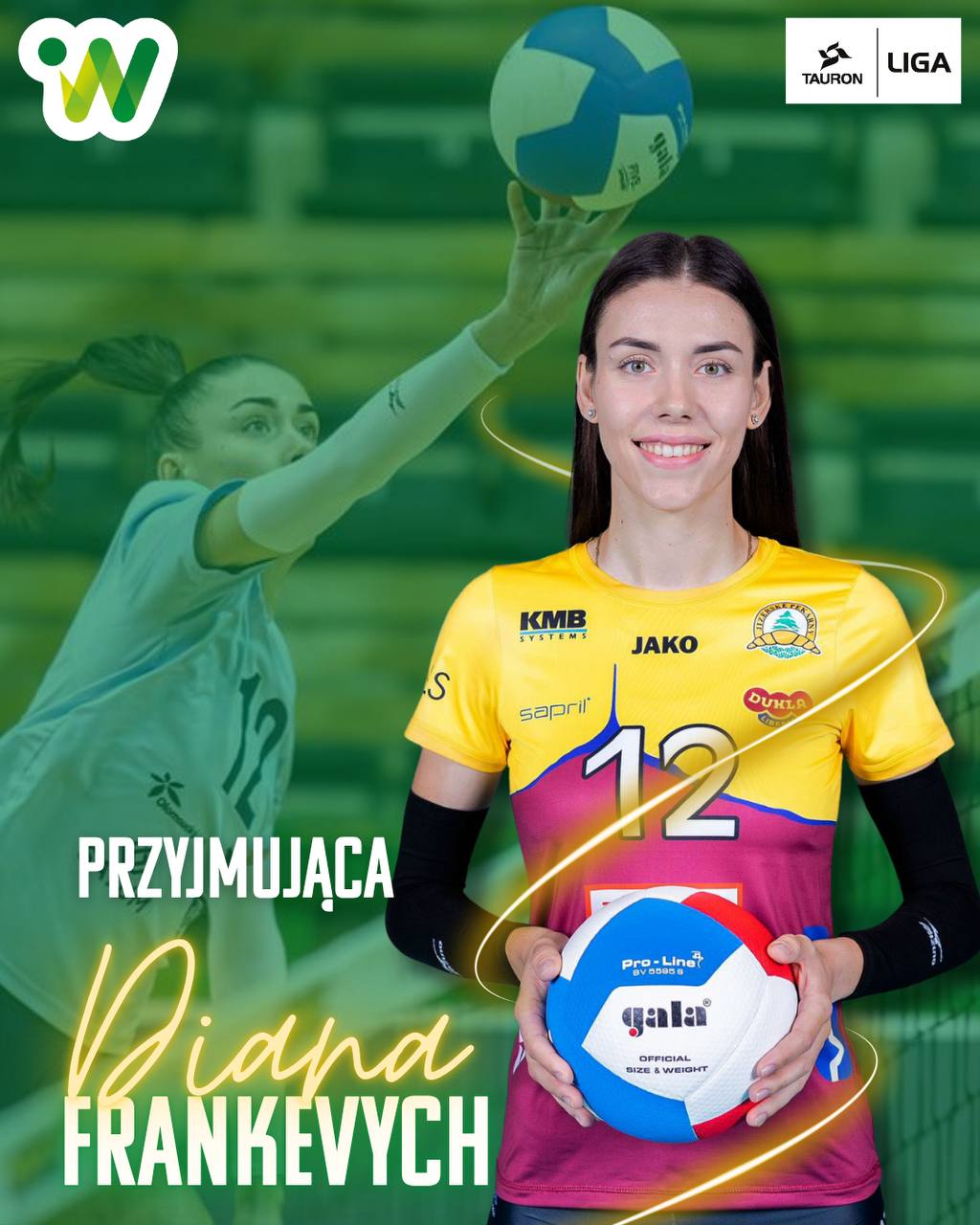 #Volleywrocław Diana Frankevych